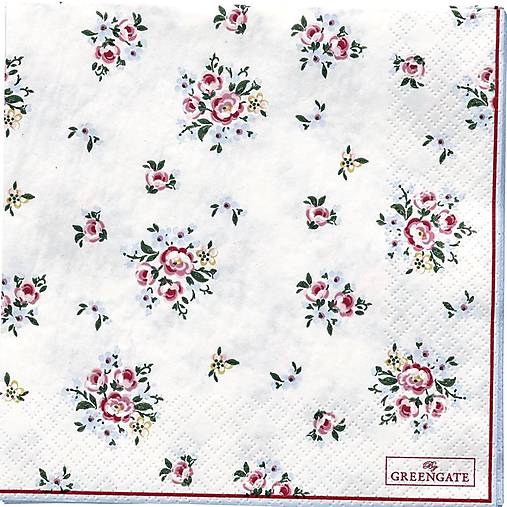 Papier - Servítka  G 108 -Nicoline White - 11032073_