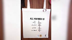 Nákupné tašky - ♥ Plátená, ručne maľovaná taška ♥ - 11034512_