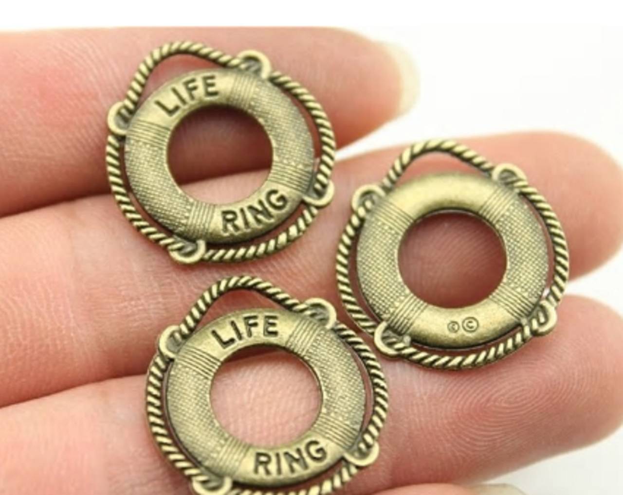 PR161 Prívesok záchranné koleso 2,3 x 2,2 cm