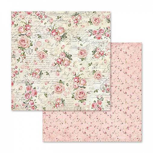 Obojstranný papier na scrapbooking, 30,5x30,5 cm (SBB579)