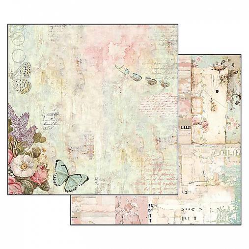 Obojstranný papier na scrapbooking, 30,5x30,5 cm (SBB539)