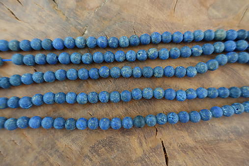 Minerály - Lapis Lazuli matný 6mm - 11044590_
