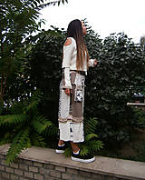 Šaty - lel, kostým bohemian 12 - 11047594_