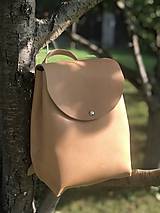 Batohy - Kožený ruksak NO.57 - 11060164_