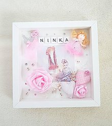 Dekorácie - 3D obraz "Ninka" - 11067038_