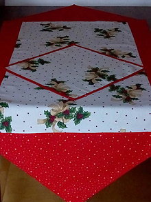 Úžitkový textil - vianočný obrus - 11070629_