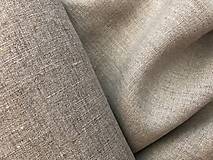 Úžitkový textil - Ľanový obrus na jedálenský stôl (120x160 - Biela) - 11076493_