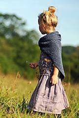 Detské oblečenie - Lněná sukně Lila (122) - 11079958_