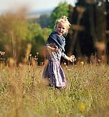 Detské oblečenie - Lněná sukně Lila (122) - 11079959_