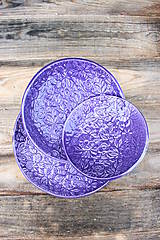 Nádoby - Hlboký tanier - levanduľová kolekcia - 11086153_