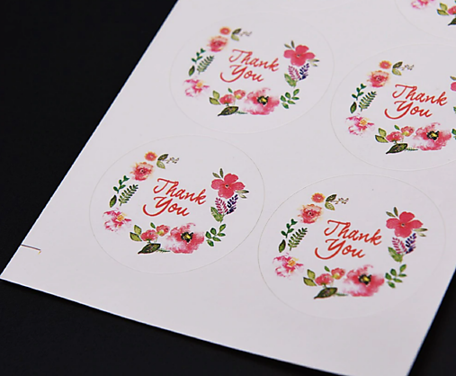  - Samolepky Thank you (ďakujem) 16ks - 11085223_