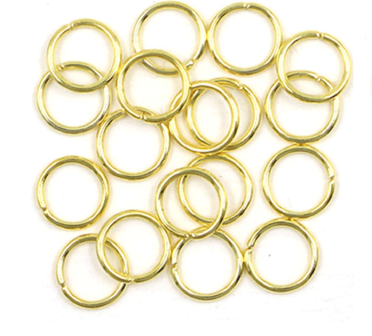 Spojovací krúžok 3 mm / 10 ks (Zlatá)