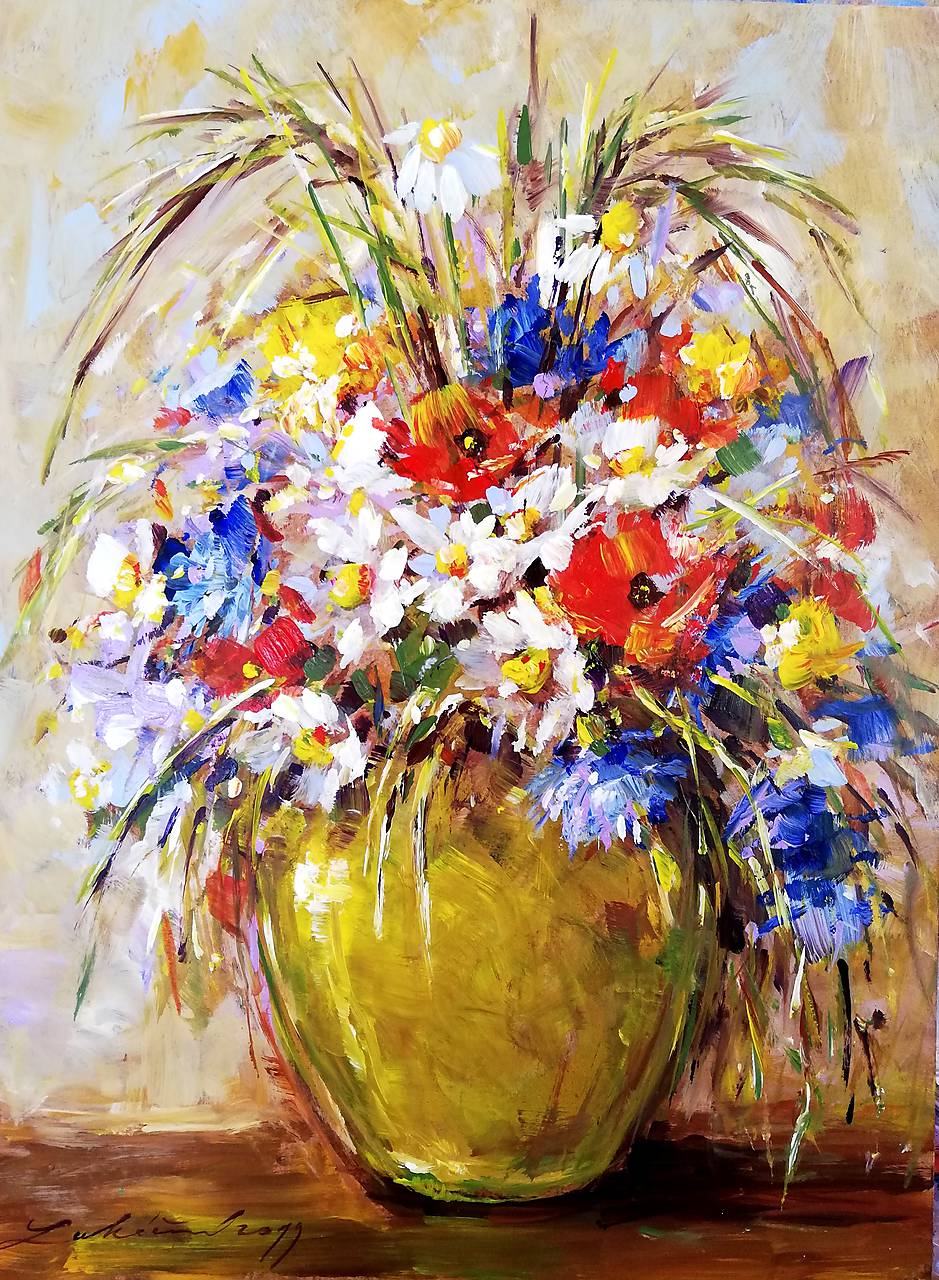 Kytica v letnom štýle