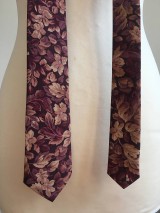 Pánske doplnky - pánska kravata Jesenné lístie - 11092698_