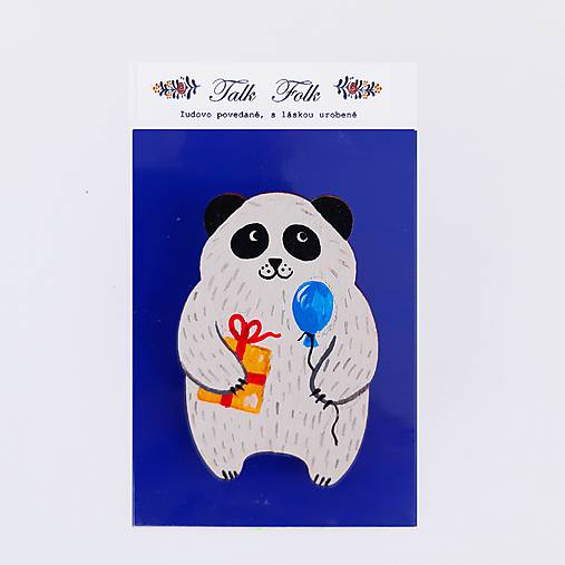Brošnička - Panda (S darčekom)