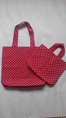 Nákupné tašky - Eko tašky pre mamu a dcéru  (Mama s dcérou) - 11118087_