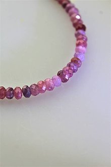 Náhrdelníky - rubín náhrdelník luxusný - 11122373_