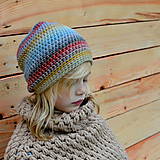 Detské čiapky - čiapka na zimu JA&TY ROHÁČEmelír - 11122862_