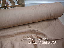 Textil - odstín PASTEL NUDE ..100% len metráž odstín PASTEL NUDE ..100% len metráž - 11125280_