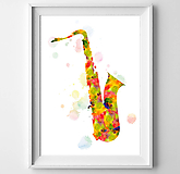 Grafika - Saxofón - 11124123_