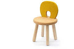  - Stolička žltá - 11129101_
