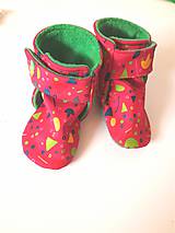 Detské topánky - softshellové čižmičky do nosiča - 11129797_