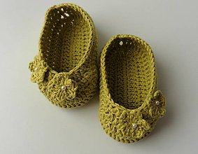 Detské topánky - Detské papučky/topánočky (Detské papučky/topánočky - svetlá anízová zelená) - 11129130_