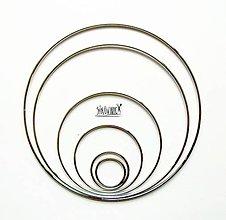 Komponenty - Kovový kruh pre lapač snov, - 11135525_