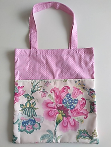 Nákupné tašky - Nákupná taška kvety - 11144926_