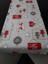 Úžitkový textil - Vianočná štóla - Merry Christmas - 11157377_