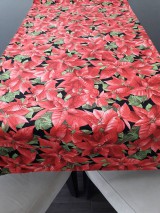 Úžitkový textil - Štóla - Vianočná ruža 40 cm x 220 cm - 11162627_
