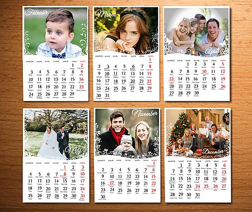  - rodinný kalendár na rok 2021 rôzne formáty (A4) - 11167766_