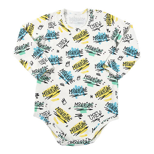 Detské oblečenie - Detské body - moonrise street crew - 11166745_