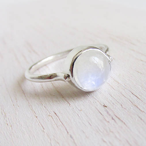 Prstene - Jún: DreamyDay / Moonstone, 7mm - 11166811_