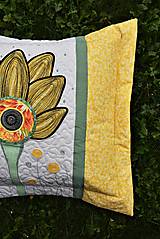 Úžitkový textil - Vankúše - kvet - LIMITED EDITION - 11166093_