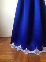 Sukne - slávnostná sukňa Stužková v kráľovsky modrej - 11172331_