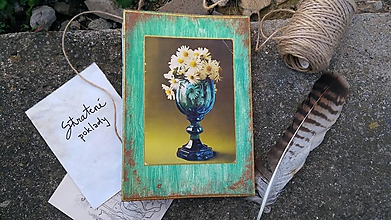 Papiernictvo - Zápisník/žurnál v recyklo-obale so zošívaným chrbtom "Odviate kvety" - 11172320_