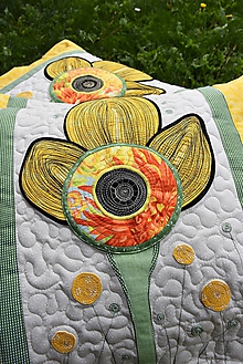 Úžitkový textil - Vankúše - kvet - LIMITED EDITION - 11172875_