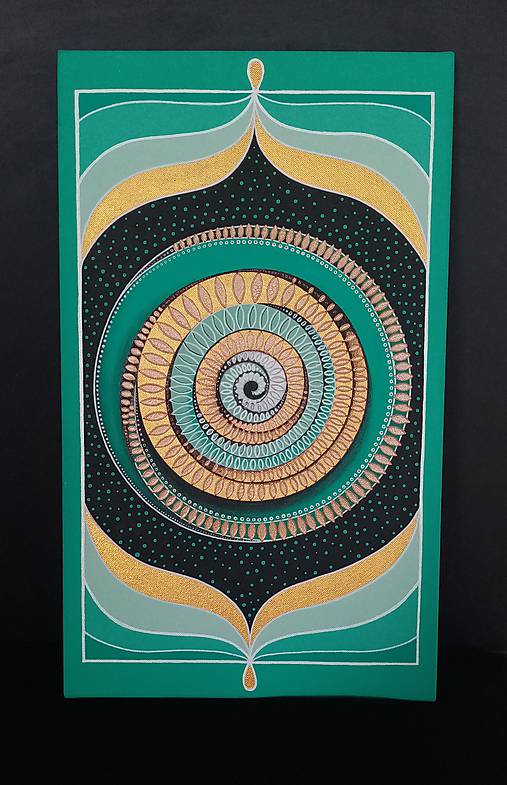 Obrazy - Mandala Cesta - 11176590_