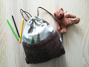 Detské tašky - Detský vak do škôlky - Medvedík - 11175096_