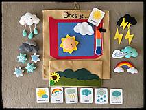 Hračky - Montessori počasie - 11178475_