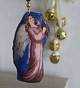 Dekorácie - Anjel - vianočná ozdoba, dekorácia (P) - 11185386_