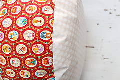 Úžitkový textil - PUF Rôzne farby a vzory - 11186930_