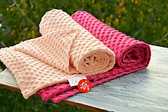 Detský textil - - 50%  Minky deka 100x75cm ZĽAVA !!! - 11192406_