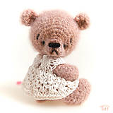 Hračky - mini-medvieďa Amelie - 11194892_
