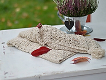 Detský textil - Letná deka s ĽANOM: béžová - 11196903_