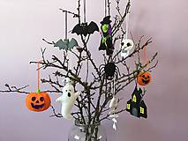 Dekorácie - Závesné dekorácie na halloween (Ježibaba) - 11200133_