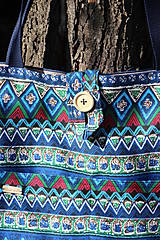 Nákupné tašky - Taška- Modré Mexiko - 11205114_
