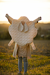 Detský textil - Podložka ovečka Ovka pre bábetko - 11208840_