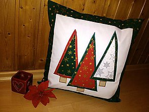 Úžitkový textil - Vianočný vankúš - 11208577_